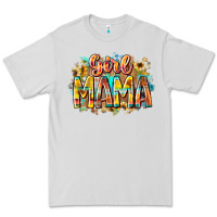Dove Grey girl mama Premium Tee - RacoonDesign
