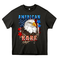 Asphalt American Babe  4th of july Heavy Core Tee - CowGirlArtShop