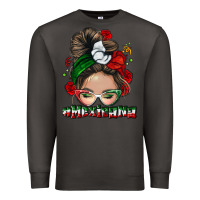 Smoke Mexicana messy bun Premium Sweatshirt - NancyCooperArtShop