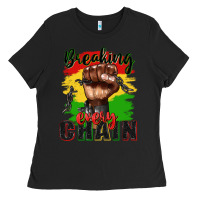 Black Breaking every chain juneteenth Ladies Tee - Zillion Design Studio