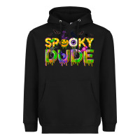 Black spooky dude Heavyweight Hoodie - NancyCooperArtShop