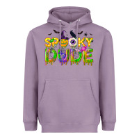 Lavender spooky dude Heavyweight Hoodie - NancyCooperArtShop