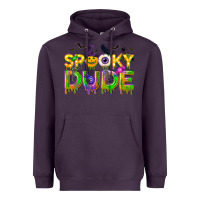 Plum spooky dude Heavyweight Hoodie - NancyCooperArtShop