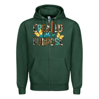 Created With A Purpose Zipper Hoodie | Teevron
