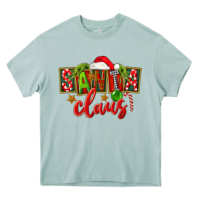 Christmas Santa Claus Heavy Core Tee by FaDigitalArtStudio | Teevron
