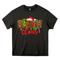 Asphalt Christmas santa claus Heavy Core Tee - FaDigitalArtStudio