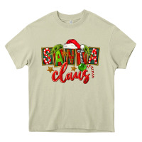 Mossy Christmas santa claus Heavy Core Tee - FaDigitalArtStudio