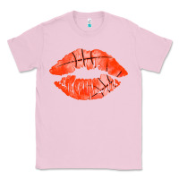 Bubblegum Pink basketball lips Classic Tee - AdoDesignShop