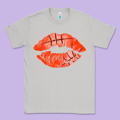 Basketball Lips Classic Tee Designed By Adodesignshop