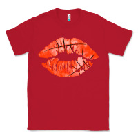 Red basketball lips Classic Tee - AdoDesignShop
