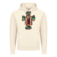 Vintage Artic Our Lady Of Guadalupe Cross Vintage Hoodie - RanaPortraitStore