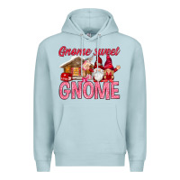 Blue Mist Gnome sweet gnome Valentine's Day Premium Hoodie - HowdyJamesFarm
