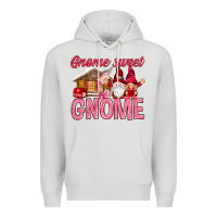Dove Grey Gnome sweet gnome Valentine's Day Premium Hoodie - HowdyJamesFarm