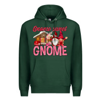 Sports Green Gnome sweet gnome Valentine's Day Premium Hoodie - HowdyJamesFarm