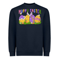 Navy hoppy easter Heavyweight Sweatshirt - MaliasSmallBusiness