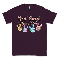 Plum god says you are easter Classic Tee - MaliasSmallBusiness