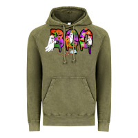 Vintage Olive halloween boo Vintage Hoodie - AdoDesignShop