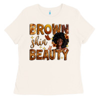 Bone brown skin beauty Ladies Tee - Zillion Design Studio