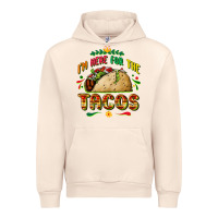 Sandshell I'm here for the tacos Urban Hoodie - FaDigitalArtStudio