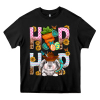 Black Western Hip hop Bunny Heavy Core Tee - Neo Western