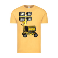 Vintage Mustard Towable Light Towers Vintage Tee - LillyAllenDesigns