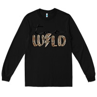 Black two wild Long Sleeve Tee - MaliasSmallBusiness