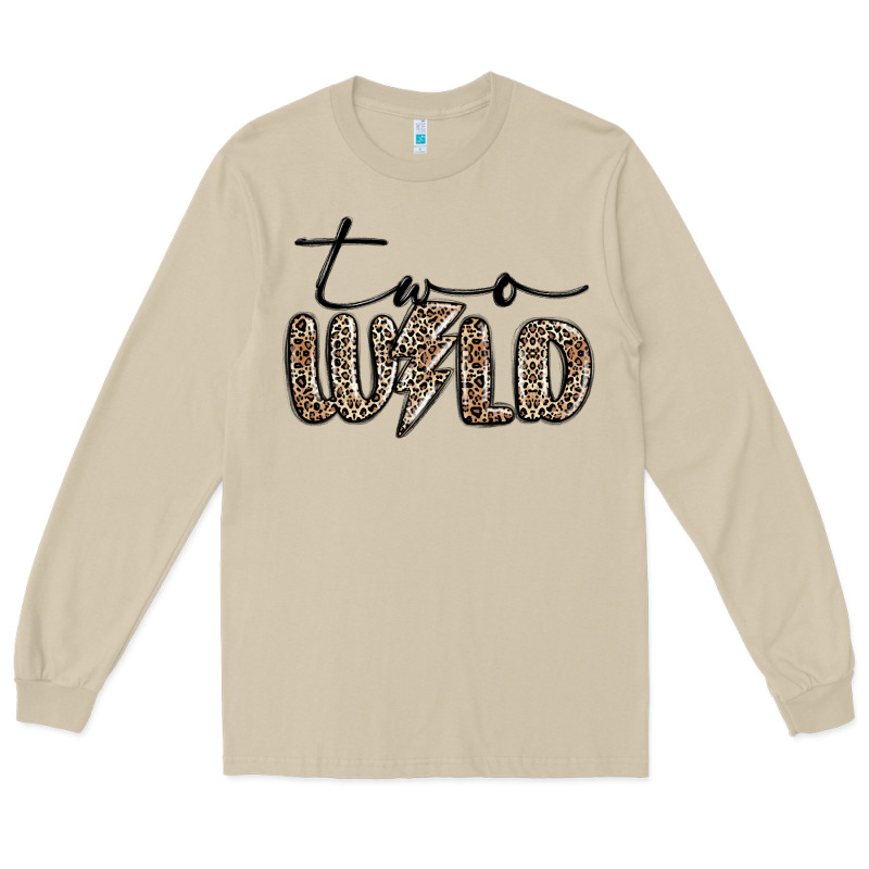 Two Wild Long Sleeve Tee by MaliasSmallBusiness | Teevron