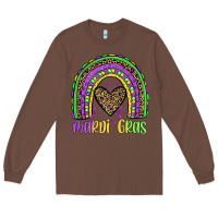 Chestnut mardi gras rainbow Long Sleeve Tee - JahusDesignShop