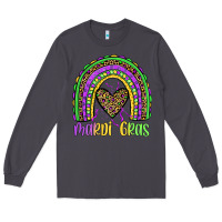 Smoke mardi gras rainbow Long Sleeve Tee - JahusDesignShop