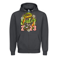 Smoke Happy Easter 2023 Zipper Hoodie - LillyAllenDesigns