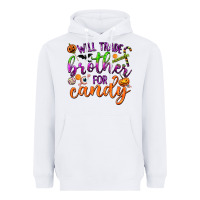 White Will Trade Brother for Candy Heavyweight Hoodie - texasbilliewilder