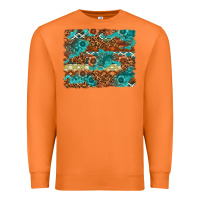 Carrot Leopard and Aztec Background Western Premium Sweatshirt - texasbilliewilder