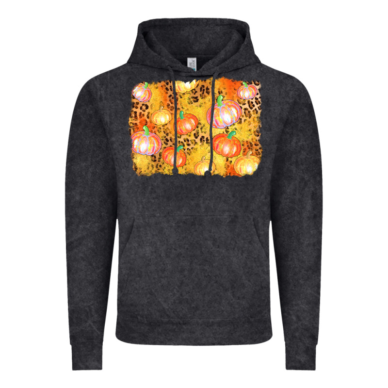 Fall Pumpkin Background Vintage Hoodie by AdoDesignShop | Teevron