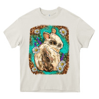 Cream Western Rabbit Heavy Core Tee - Neo Western