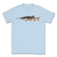 Dusty Blue Paddlefish Illustrations, Classic Tee - LillyAllenDesigns