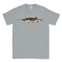 Heather Grey Paddlefish Illustrations, Classic Tee - LillyAllenDesigns