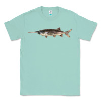 Seafoam Paddlefish Illustrations, Classic Tee - LillyAllenDesigns