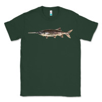 Sports Green Paddlefish Illustrations, Classic Tee - LillyAllenDesigns