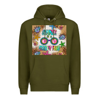 Army Green summer is a state of mind Premium Hoodie - TumblerDesignByShophia