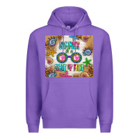 Purple summer is a state of mind Premium Hoodie - TumblerDesignByShophia