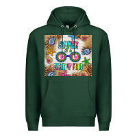 Sports Green summer is a state of mind Premium Hoodie - TumblerDesignByShophia