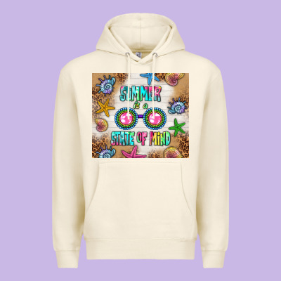 Summer Is A State Of Mind Premium Hoodie Designed By Tumblerdesignbyshophia