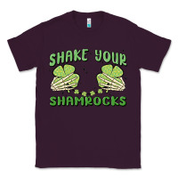Plum shake your shamrocks Classic Tee - MaliasSmallBusiness