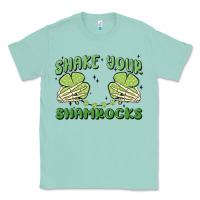 Seafoam shake your shamrocks Classic Tee - MaliasSmallBusiness