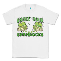 White shake your shamrocks Classic Tee - MaliasSmallBusiness