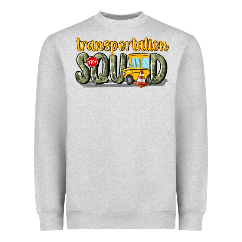 Transportation Squad Heavyweight Sweatshirt by MaliasSmallBusiness | Teevron