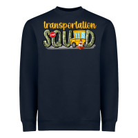 Navy transportation squad Heavyweight Sweatshirt - MaliasSmallBusiness