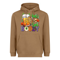 Toasted Coconut Lets Get Boozy Heavyweight Hoodie - texasbilliewilder