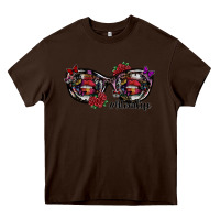 Chocolate Brown momlife Heavy Core Tee - SublimationCraftShop