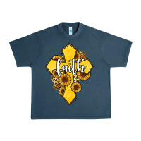 Midnight Navy faith childhood cancer Urban Heavy Tee - Jasminsmagicworld